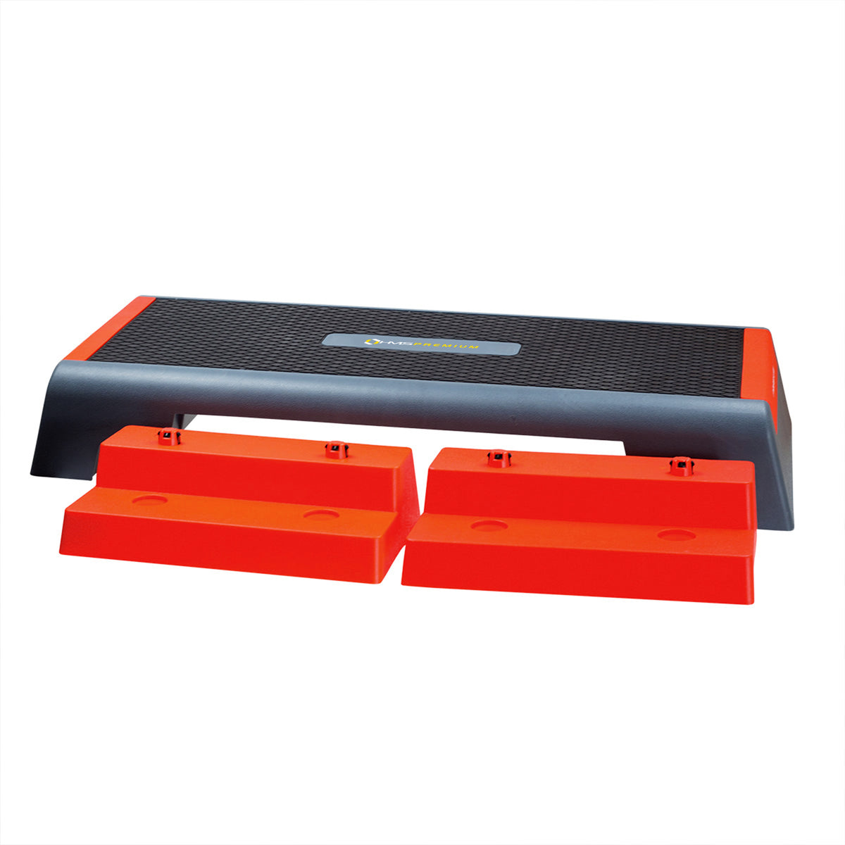 Black/red step do aerobiku premium AS007 Hms
