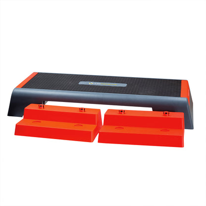 Black/red step do aerobiku premium AS007 Hms