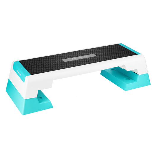White/mint step do aerobiku premium AS007 Hms