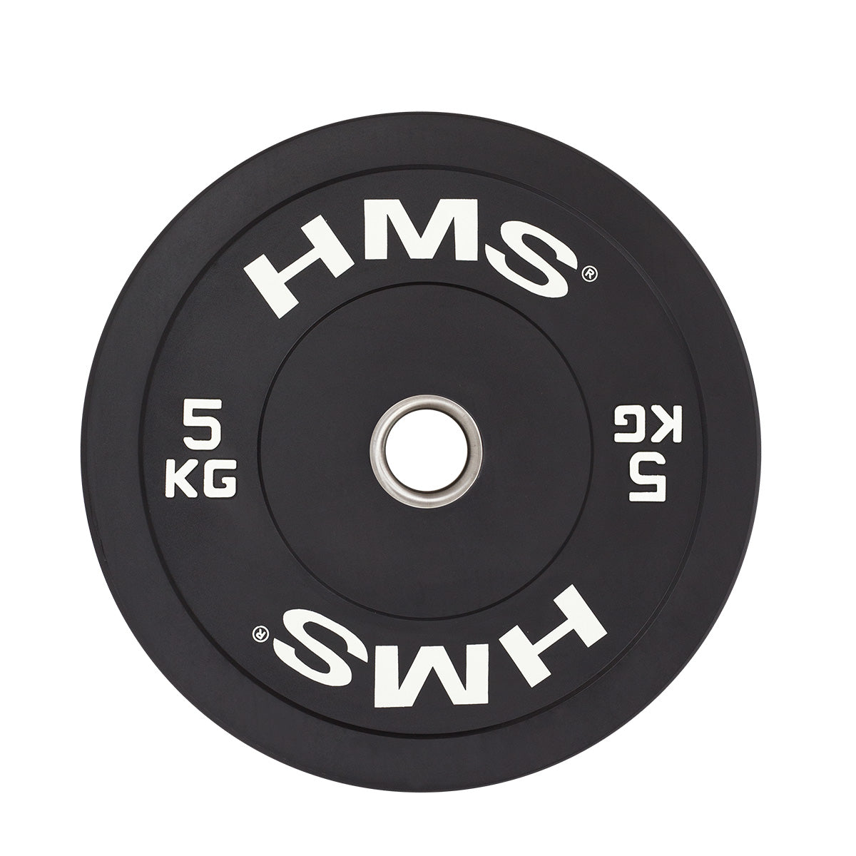 Black talerz olimpijski bumper 5 kg BBR05 Hms