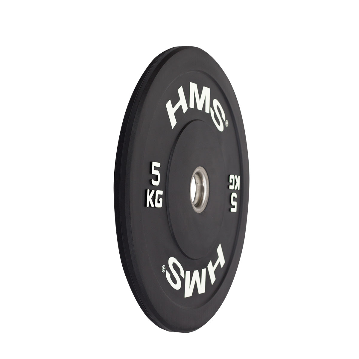 Black talerz olimpijski bumper 5 kg BBR05 Hms