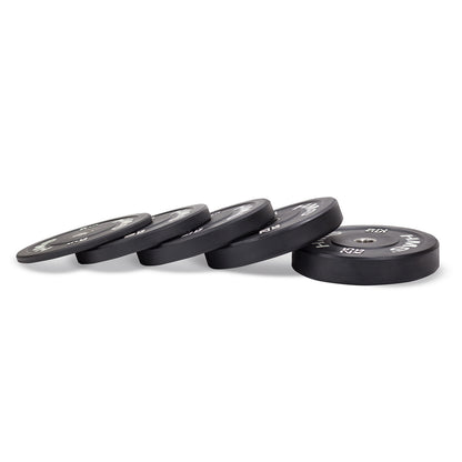Black talerz olimpijski bumper 25 kg BBR25 Hms