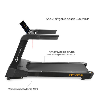 Bieżnia elektryczna semi commercial BE1862 Hms Premium