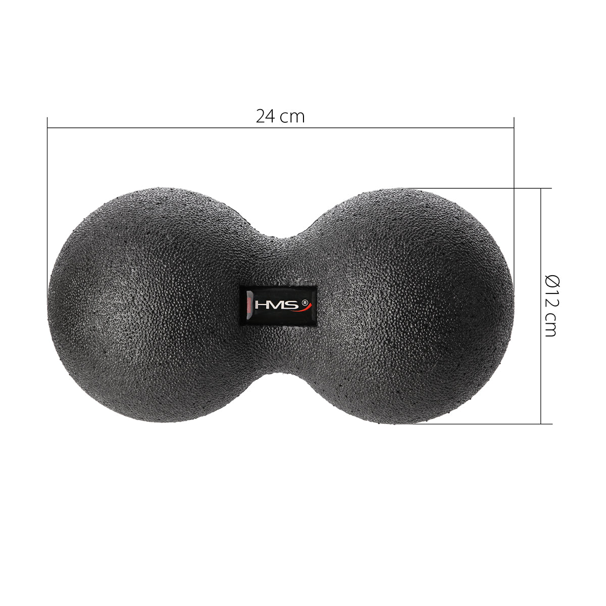 Lacrosse podwójna piłka do masażu 12*24 cm BLM02 Hms