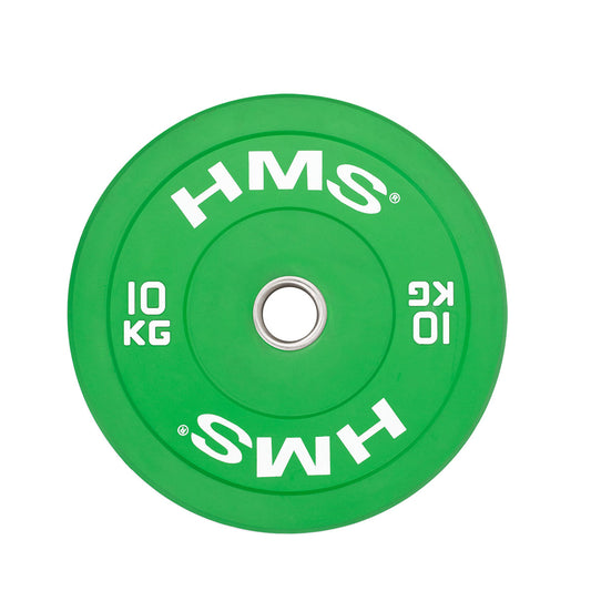 Green talerz olimpijski bumper 10 kg CBR10 Hms