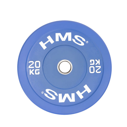 Blue talerz olimpijski bumper 20 kg CBR20 Hms