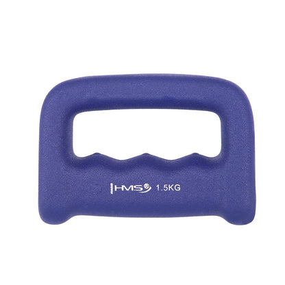 Kastet dark blue ciężarek żeliwny pokryty neoprenem 1.5 kg CK15 Hms
