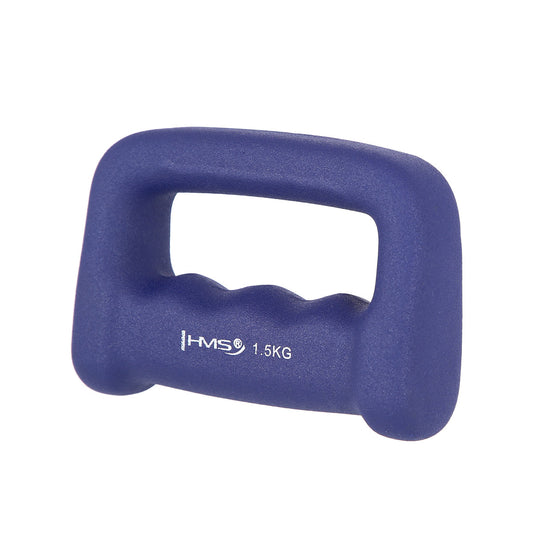 Kastet dark blue ciężarek żeliwny pokryty neoprenem 1.5 kg CK15 Hms