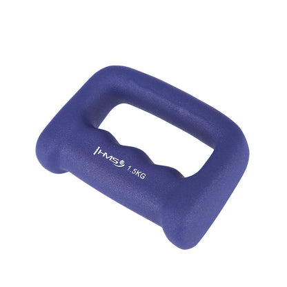 Kastet dark blue ciężarek żeliwny pokryty neoprenem 1.5 kg CK15 Hms
