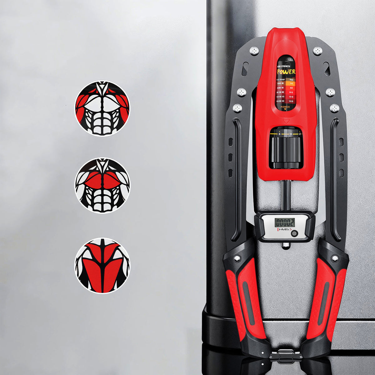 Pro hydrauliczny ściskacz do ćwiczeń z licznikiem F1020 Hms