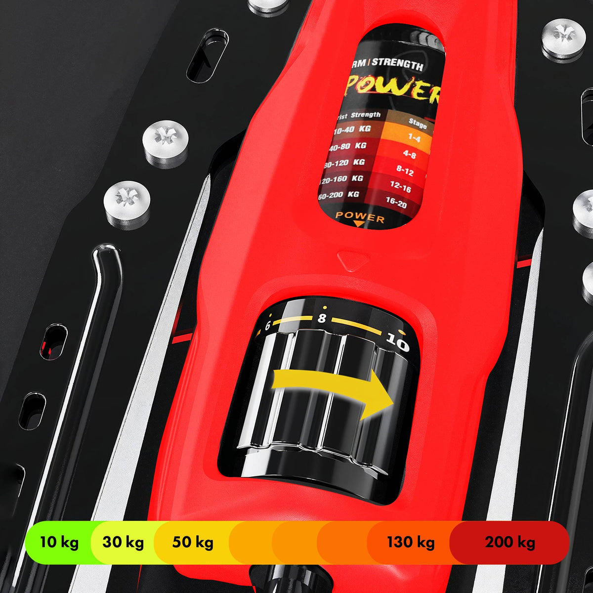 Pro hydrauliczny ściskacz do ćwiczeń z licznikiem F1020 Hms