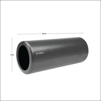 Graphite/black 33cm wałek/roller fitness FS111 Hms