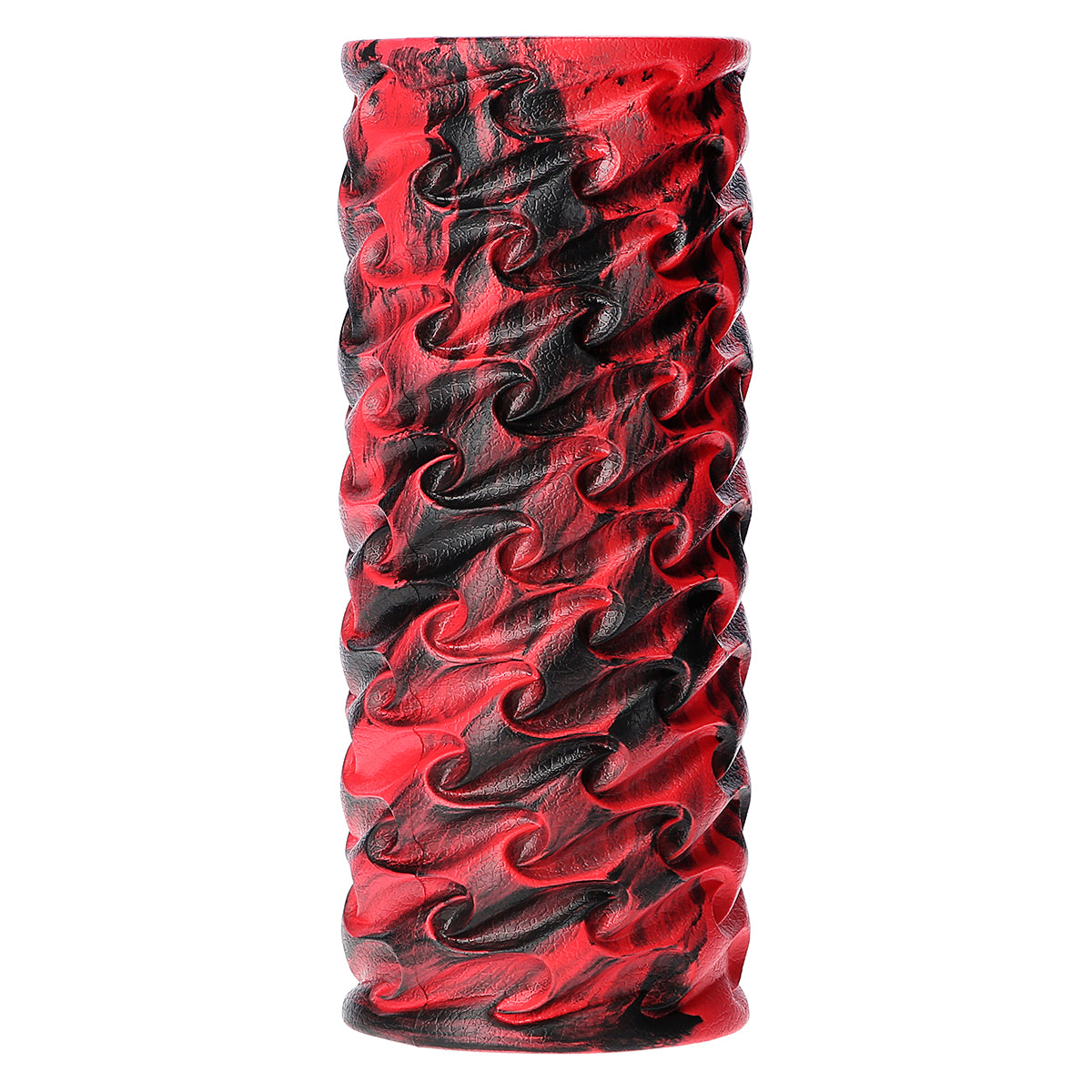 Red/black 33cm wałek fitness/roller FS133 Hms