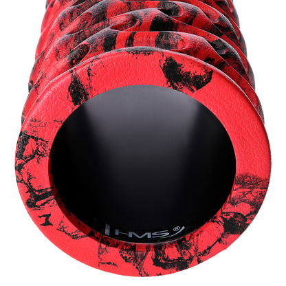 Red/black 33cm wałek fitness/roller FS133 Hms