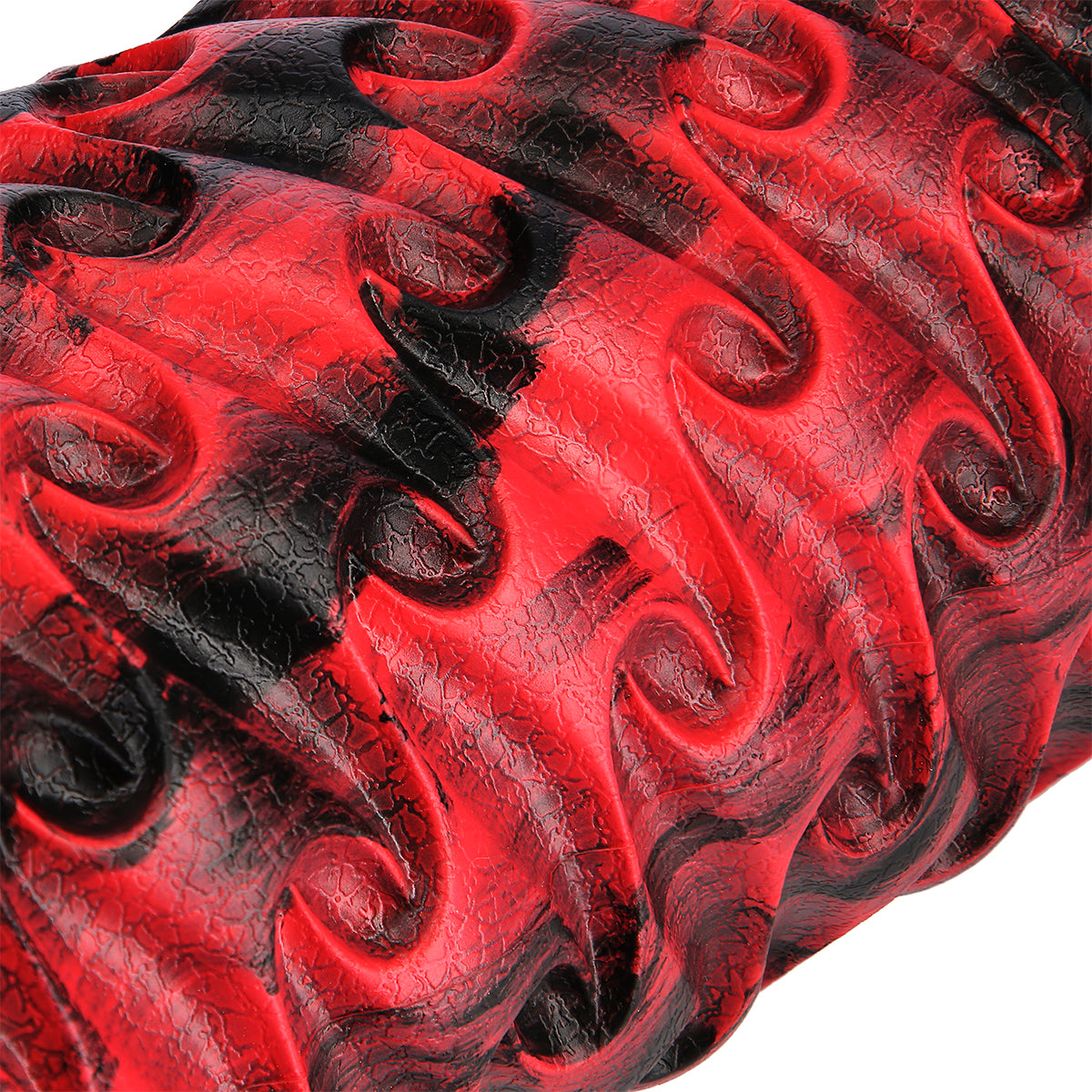 Red/black 33cm wałek fitness/roller FS133 Hms