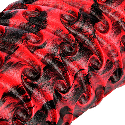 Red/black 45cm wałek fitness/ roller FS135 Hms