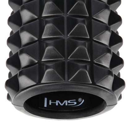 Black 33cm wałek fitness/roller FS140 Hms