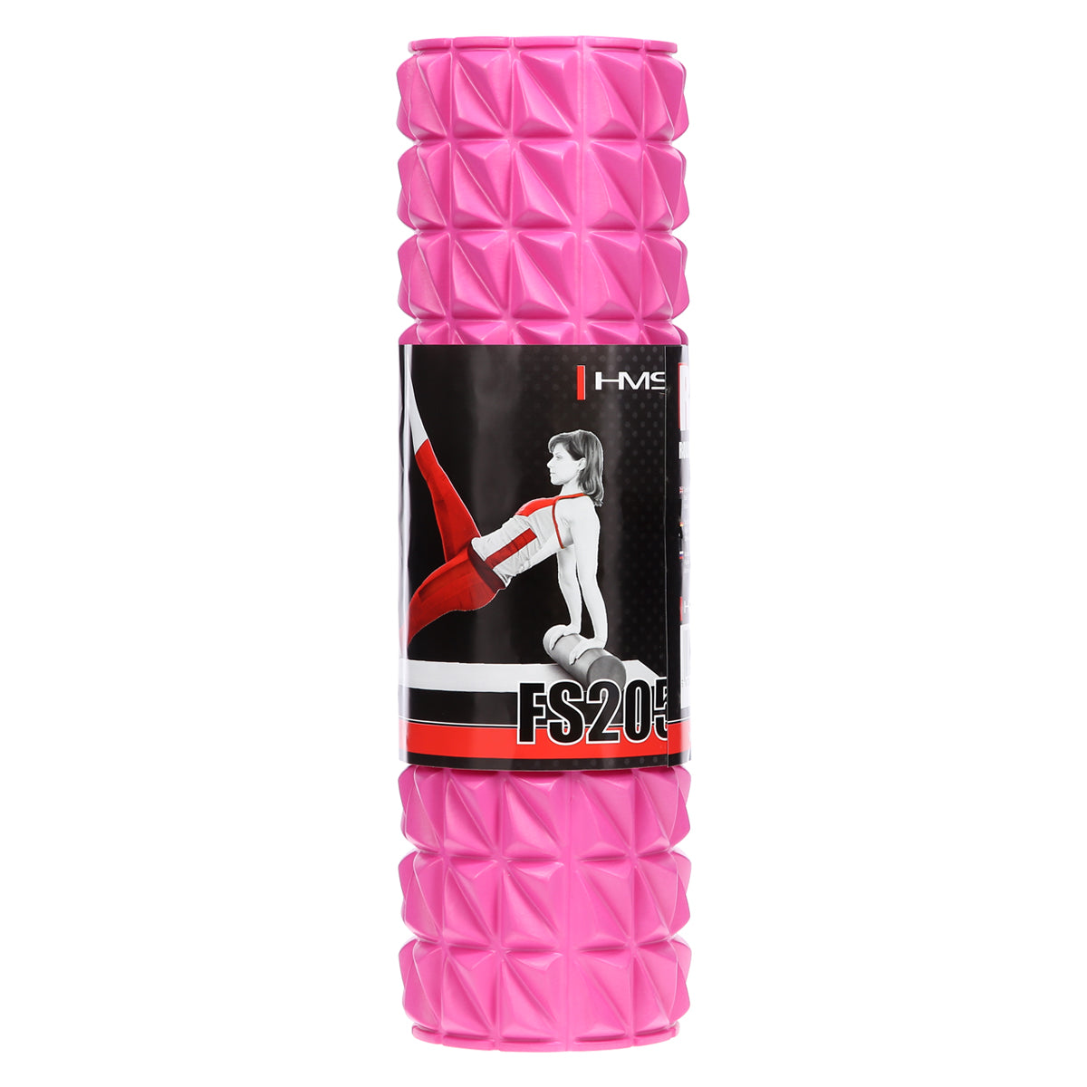 Pink 45 cm wałek fitness/roller FS205 Hms