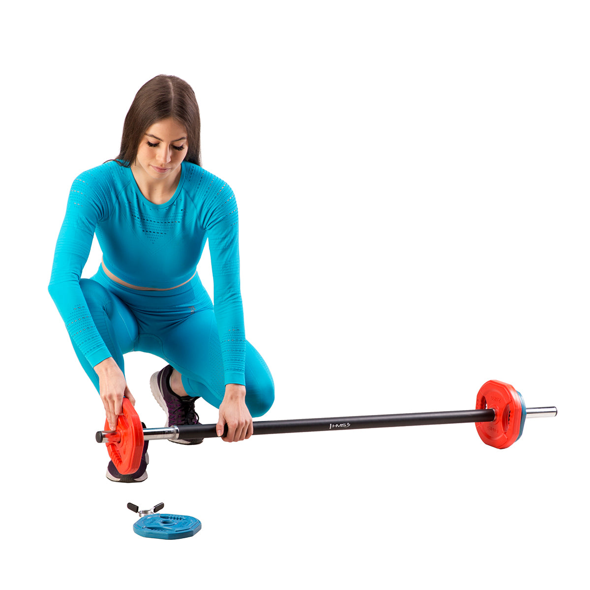 Sztanga fitness + zacisk GBP01 Hms