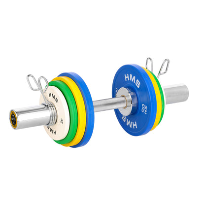 (+zaciski) gryf krótki olimpijski 5kg 50cm GOP050 Hms