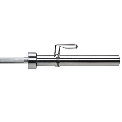(+ zaciski) gryf prosty olimpijski 20kg 2200mm GOP220 Hms