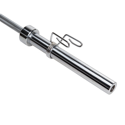 (+ zaciski) gryf prosty olimpijski 20kg 2200mm GOP220 Hms