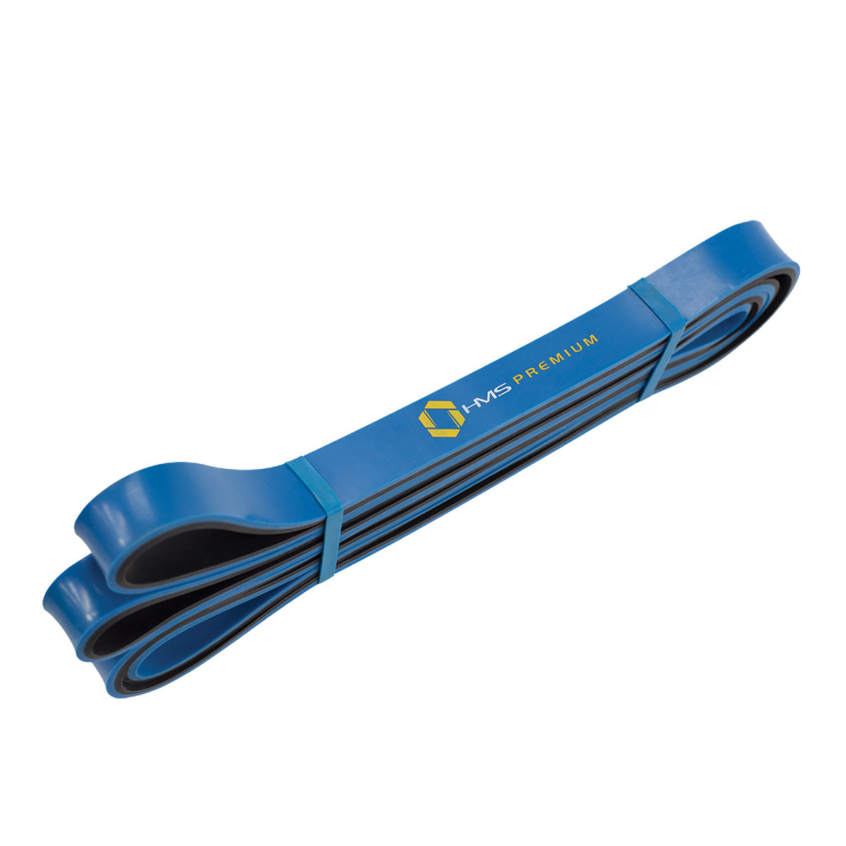 Niebiesko-czarna 21 x 5 x 2250 mm guma do ćwiczeń GU06 Hms