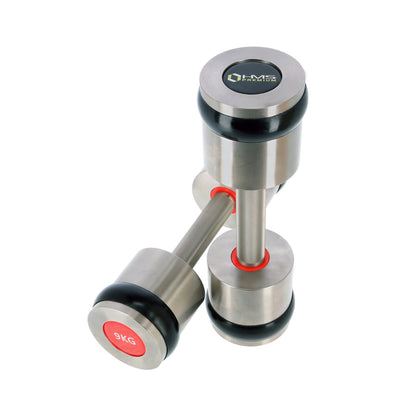 2 x 9 kg hantle chromowane HH09 Hms Premium