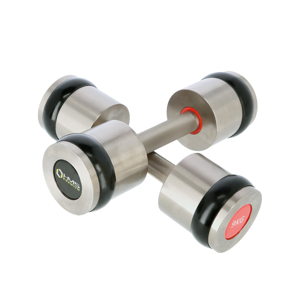 2 x 9 kg hantle chromowane HH09 Hms Premium