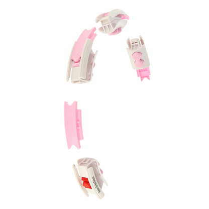 Hula hop pink z wypustkami i obciążnikiem + licznik HHW06 Hms