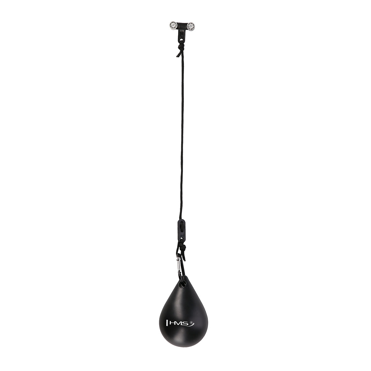 Plus size hula hop black z wypustkami i obciążnikiem HHW11 Hms