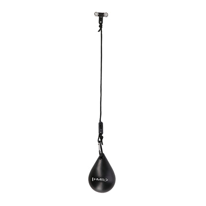 Plus size hula hop black z wypustkami i obciążnikiem HHW11 Hms