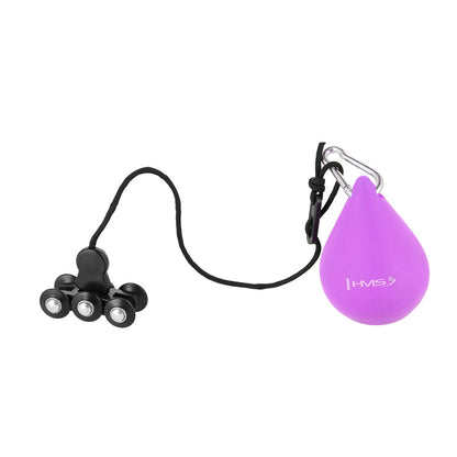 Zestaw hula hop hhw12 violet z wypustkami i obciążnikiem + pas br163 black plus size Hms