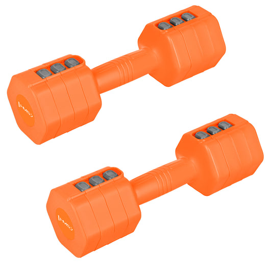 Hantle regulowane orange 2 x 2.5 kg HL03 Hms