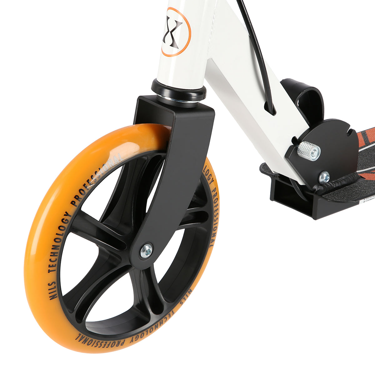 White-orange hulajnoga HM0107 Nils Extreme
