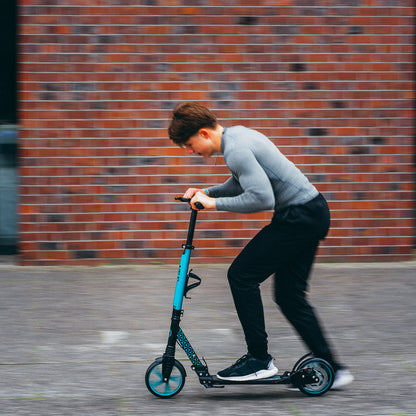 Turquoise hulajnoga z hamulcem tarczowym HM124T Nils Extreme