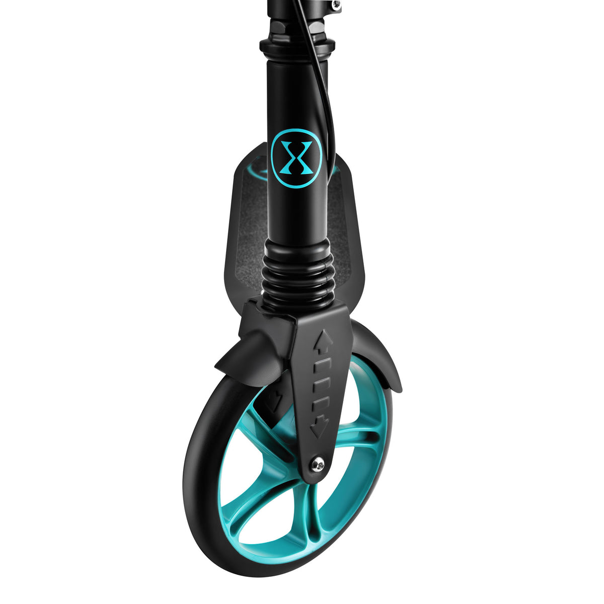 Turquoise hulajnoga z hamulcem tarczowym HM124T Nils Extreme