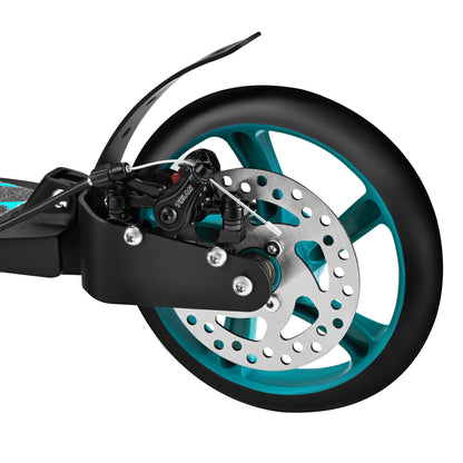 Turquoise hulajnoga z hamulcem tarczowym HM124T Nils Extreme