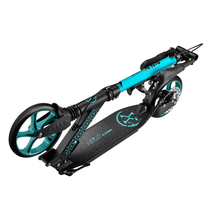 Turquoise hulajnoga z hamulcem tarczowym HM124T Nils Extreme