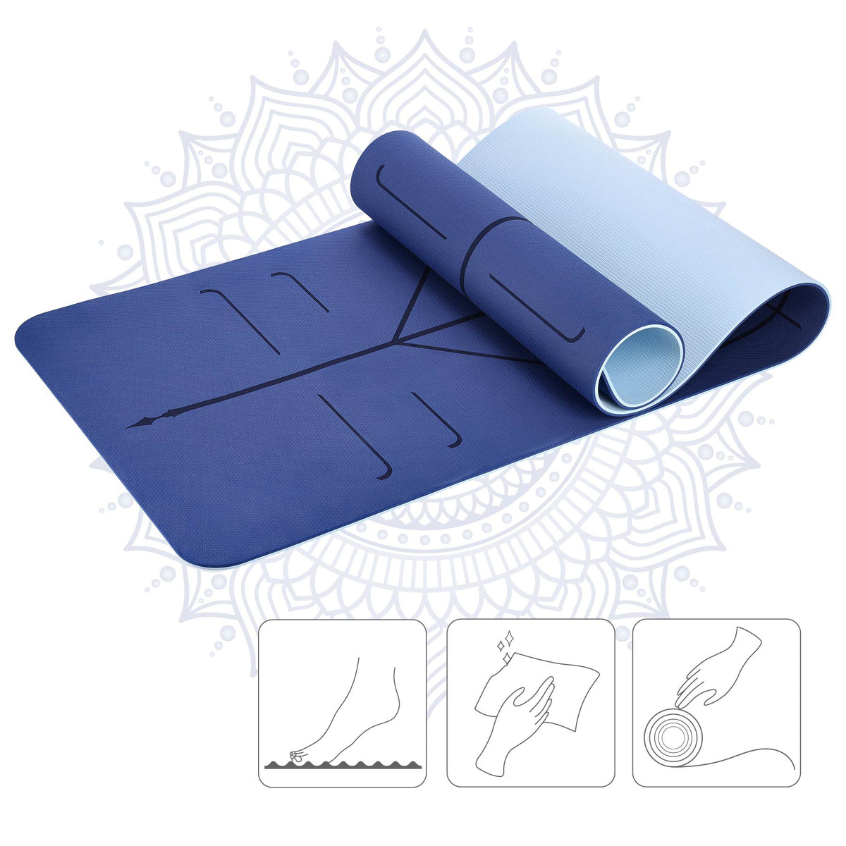 Mata tpe do jogi dark blue YM10 Hms