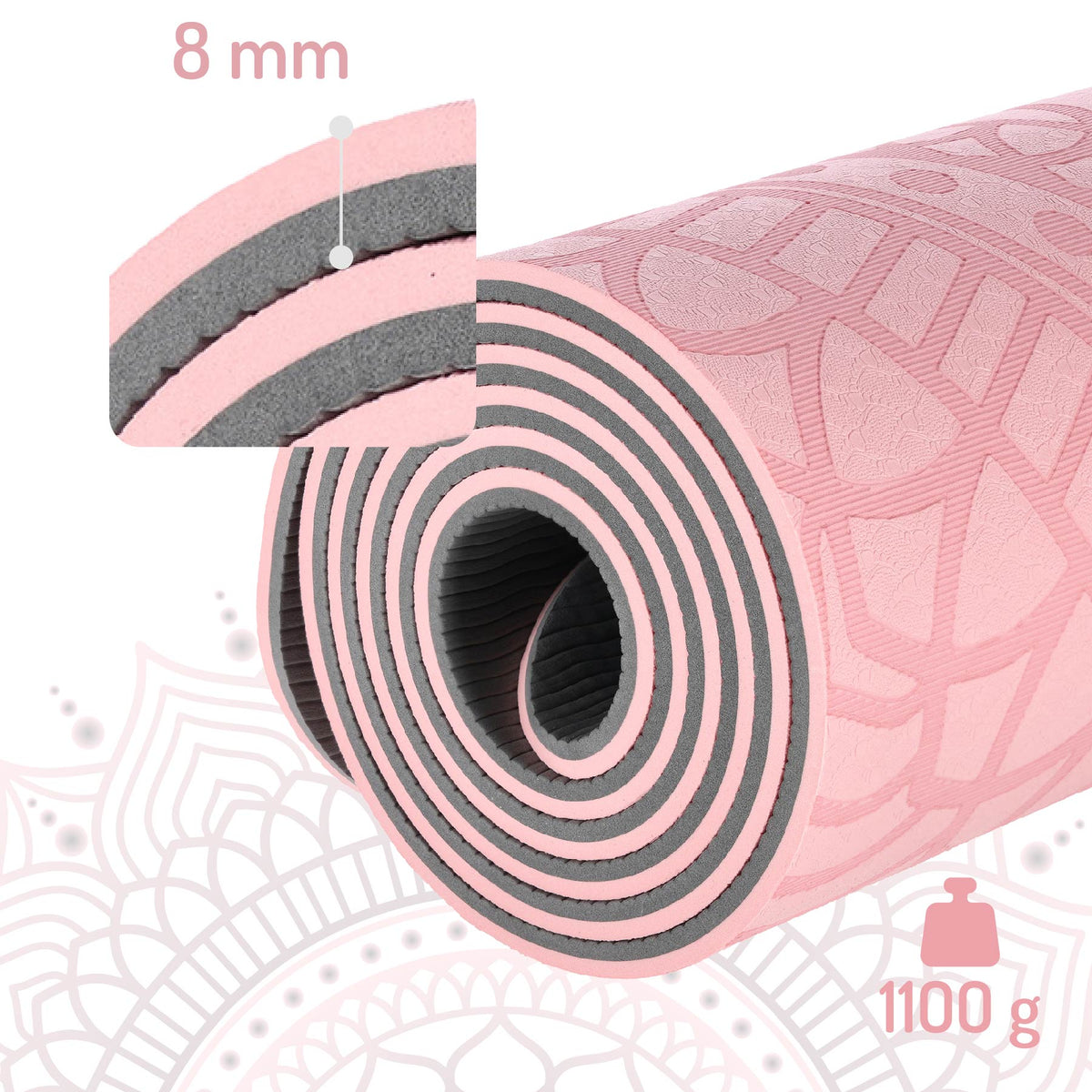 Mata tpe do jogi light pink YM10 Hms