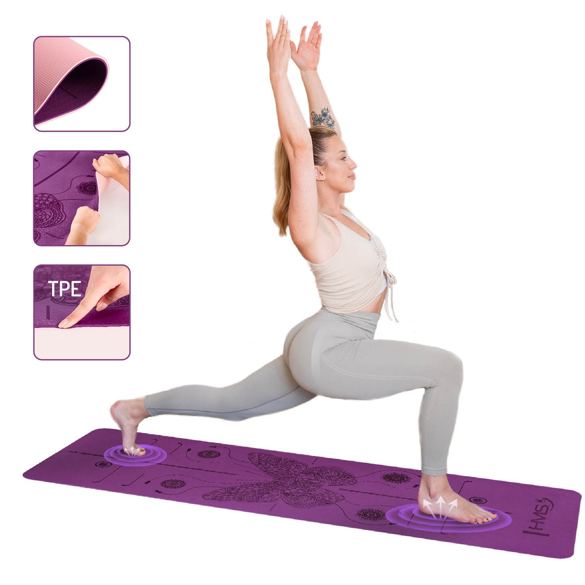 Mata tpe do jogi violet YM10 Hms