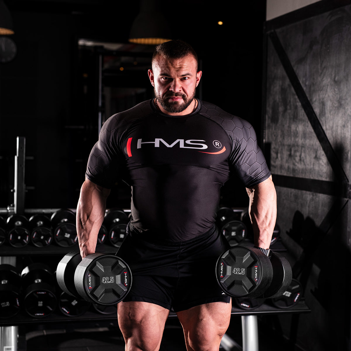 Hpc 42.5 kg hantla poliuretanowa cpu Hms