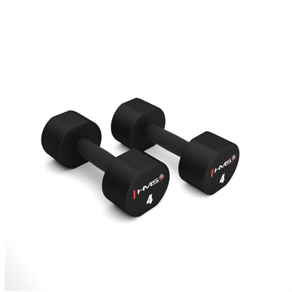 2 x 4 kg hantle poliuretanowe tpu HPT04 Hms