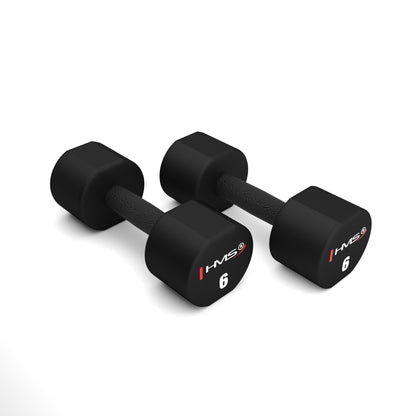 2 x 6 kg hantle poliuretanowe tpu HPT06 Hms