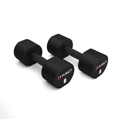 2 x 8 kg hantle poliuretanowe tpu HPT08 Hms