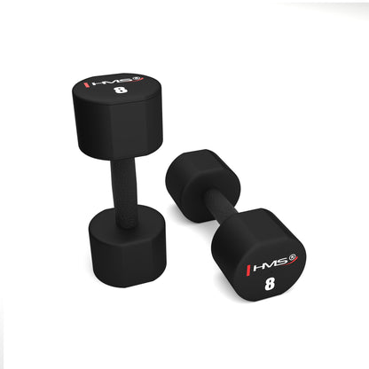 2 x 8 kg hantle poliuretanowe tpu HPT08 Hms