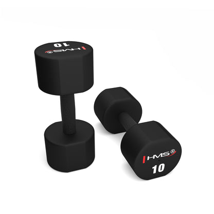 2 x 10 kg hantle poliuretanowe tpu HPT10 Hms