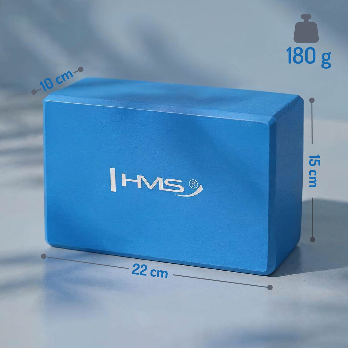 Kostka do jogi blue KJ01 Hms