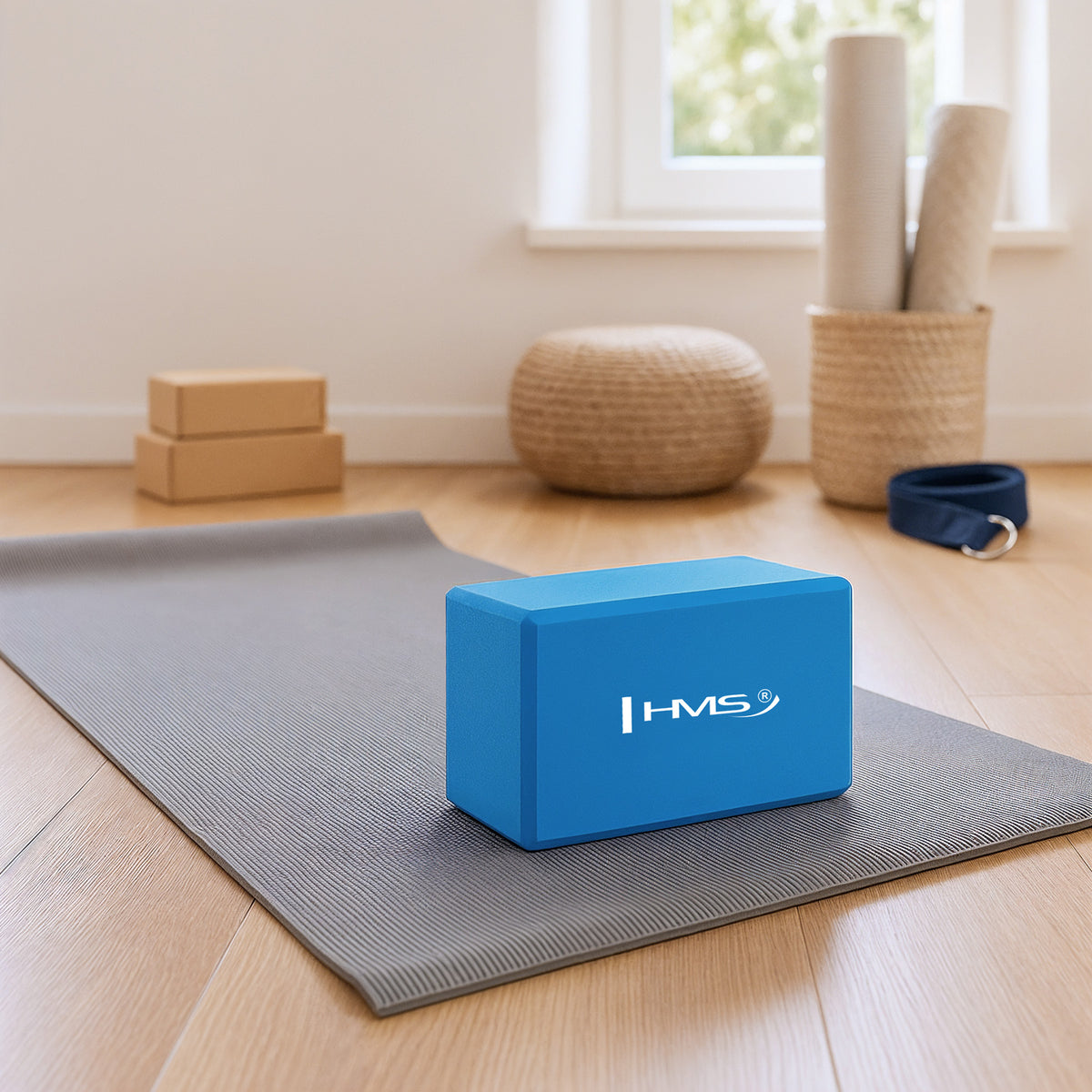Kostka do jogi blue KJ01 Hms